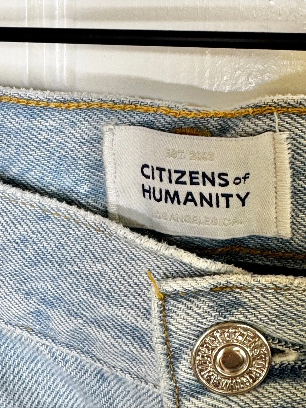 Citizens of Humanity Miro Relaxed Wide Leg Jeans in Damaris HTF Size 33 NWT $260 - Picture 8 of 16